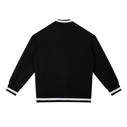 Piped Zip Bomber Jacket