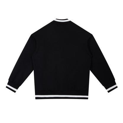 Piped Zip Bomber Jacket