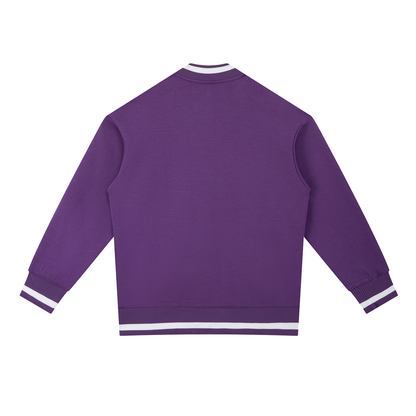 Piped Zip Bomber Jacket