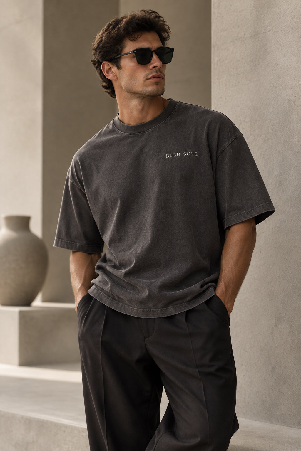 Garment Dye Tee — Rich Soul